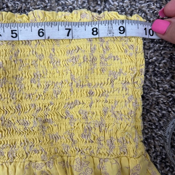 5/$25 Old Navy Girls strapless sundress with fun fringe hemline size large - Picture 9 of 9